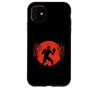 Zombie Boxing Under Moon Case for iPhone 11