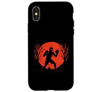 Zombie Boxing Under Moon Case for iPhone X/XS
