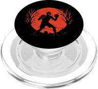 Zombie Boxing Under Moon PopSockets PopGrip for MagSafe
