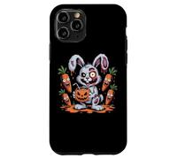 Zombie Bunny Halloween Carrot Creepy Bunny Fun Case for iPhone 11 Pro