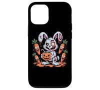 Zombie Bunny Halloween Carrot Creepy Bunny Fun Case for iPhone 12/12 Pro