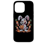 Zombie Bunny Halloween Carrot Creepy Bunny Fun Case for iPhone 14 Pro Max