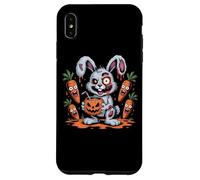 Zombie Bunny Halloween Carrot Creepy Bunny Fun Case for iPhone XS Max
