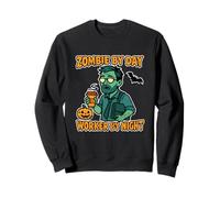 Zombie by Day Worker by Night Office Sweatshirt