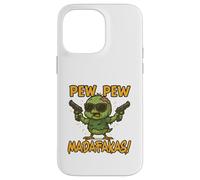 Zombie Chick with the Phrase Pew Madafakas Case for iPhone 14 Pro Max