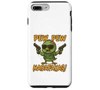 Zombie Chick with the Phrase Pew Madafakas Case for iPhone 7 Plus/8 Plus