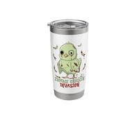 Zombie Chicken Invasion Cute Undead Chick Stainless Steel Insulated Tumbler