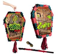 Zombie Coffin made of cardboard and paper