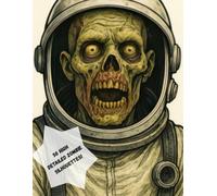 Zombie Coloring Book & Journal for Adults: 50 Hyper-Detailed Horror Portraits to Color + Lined Note Pages | Halloween Stress Relief, Spooky Gift