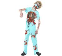 Zombie Costume Boys Costume Halloween Fancy Dress Outfit Kids Convict