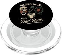 Zombie Dad Apocalypse Parent Horror Dad Humor Halloween PopSockets PopGrip for MagSafe