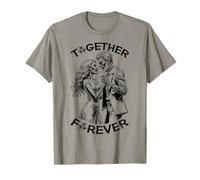 Zombie Dancing Couple Together Forever Couples Halloween T-Shirt