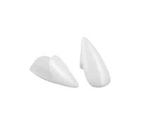 Zombie Denture Retro Fashion Portable Comfortable Prosthesis Set off a Horrible for Atmosphere Resin for Halloween Party, 1.7cm