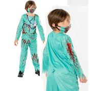 Forum 300860S Zombie Doctor Kids Costume Small, Age 3-4 years Halloween Halloween