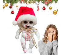 Zombie Doll,creepy Baby, Ghost Prop, Christmas Trick Gift, Alternative Small Decorative, Haunted House Horror Decoration, With Realistic Fake Blood Horror Anime Ghost