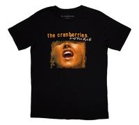 Zombie Dolores Back Print T-Shirt The Cranberries Black XXL