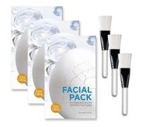 Zombie Facial Mask, 2025 New zombie mask Skin Care, zombie face mask Beauty, Hydrating Skincare Face Mask for Smooth Skin Repair, Pore Tightening & Lifting, Firming Skin Wash off Face Mask (3 Boxes)