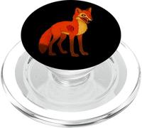 Zombie Fox Animal - Undead Scare Boo Spook PopSockets PopGrip for MagSafe