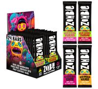 Zombie Fruit Bars Variety Box 24 Bars 4 Flavours 2 Sours 100 Dried Fruit H