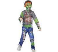 Zombie Costume Boys Costume Halloween Fancy Dress Outfit Kids Convict