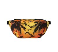Zombie Hand with Full Moon Crossbody Bag Waist Fanny Pack, Chest Daypack Bum Bags for Running, Workouts, Outdoor, Training