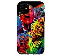 Zombie Horde: Multiple un-dead en masse. Horror design Case for iPhone 11
