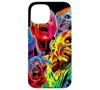 Zombie Horde: Multiple un-dead en masse. Horror design Case for iPhone 15