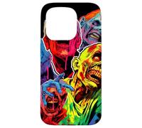 Zombie Horde: Multiple un-dead en masse. Horror design Case for iPhone 15 Pro
