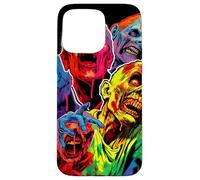 Zombie Horde: Multiple un-dead en masse. Horror design Case for iPhone 15 Pro Max