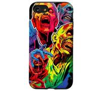 Zombie Horde: Multiple un-dead en masse. Horror design Case for iPhone SE (2020) / 7 / 8