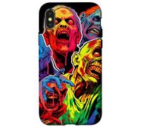 Zombie Horde: Multiple un-dead en masse. Horror design Case for iPhone X/XS