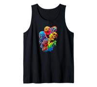 Zombie Horde: Multiple un-dead en masse. Horror design Tank Top