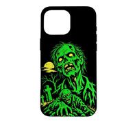 Zombie Horror Graveyard Halloween Graphic Case for iPhone 16 Pro Max