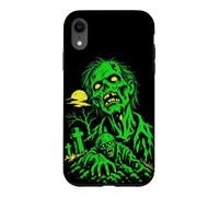 Zombie Horror Graveyard Halloween Graphic Case for iPhone XR