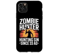 Zombie Hunter Hunting Sin Since 33 AD Crusader Case for iPhone 11 Pro Max