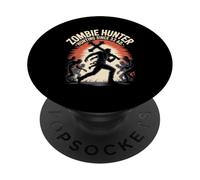 Zombie Hunter Hunting Since 33 AD Undead Slayer Apocalypse PopSockets Adhesive PopGrip