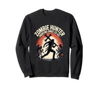 Zombie Hunter Hunting Since 33 AD Undead Slayer Apocalypse Sweatshirt