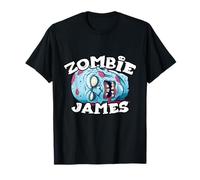 Zombie James T-Shirt Halloween Simple Costume T-Shirt