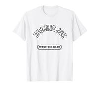 Zombie Joe Wake The Dead Halloween Coffee Caffeine Design T-Shirt