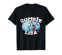 Zombie Lisa T-Shirt Halloween Simple Costume T-Shirt