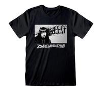 Zombie Makeout Club Adults Black 100% Cotton T-Shirt with Official Help Anime Manga ZMC Design (UK, Alpha, M, XXL, Regular, Regular, Black)
