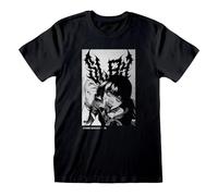 Zombie Makeout Club Adults Black 100% Cotton T-Shirt with Official Nice to See You Anime Manga ZMC Design (UK, Alpha, XL, XXL, Regular, Regular, Black)