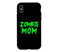 Zombie Mom Funny Undead Mother Zombie Mom Case for iPhone X/XS