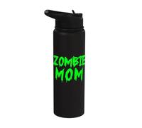 Zombie Mom Funny Undead Mother Zombie Mom Stainless Steel Insulated Water Bottle