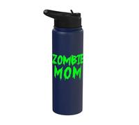 Zombie Mom Funny Undead Mother Zombie Mom Stainless Steel Insulated Water Bottle