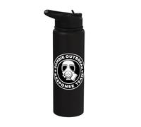Zombie Outbreak Response Team Funny Zombie Apocalypse Stainless Steel Insulated Water Bottle