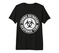 Zombie Outbreak Response Team Halloween Group Costume Premium T-Shirt