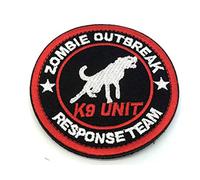 Zombie Outbreak Response Team K9 Unit Embroidered Airsoft Cosplay Patch