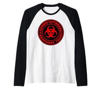Zombie Outbreak Response Team Raglan Baseball Tee