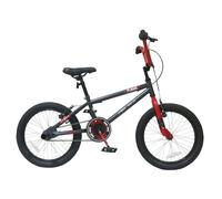Zombie Plague Boys BMX Bike 18" Wheel - Black/Red